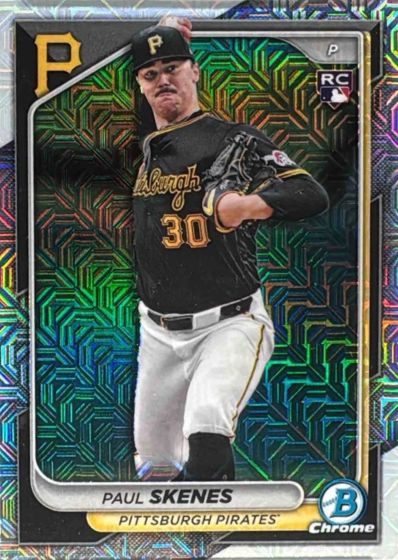 rare paul skenes card Amazon.com: Baseball Trading Card MLB 2023 Draft #BD-14 Paul Skenes NM-MT  Pirates : Everything Else main image 0
