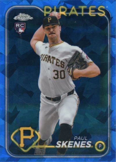 rare paul skenes rookie card Amazon.com: Paul Skenes 2024 Topps Now MLB Debut Rookie Baseball Card #179  – Graded PSA 10 (Cert # 94141483) main image 1
