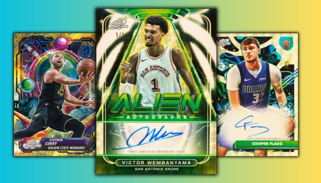 2025-26 Topps Cosmic Chrome Basketball Checklist Details, Box Info