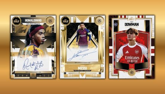 2025-26 Topps Gold UEFA Club Competitions Checklist, Box Info