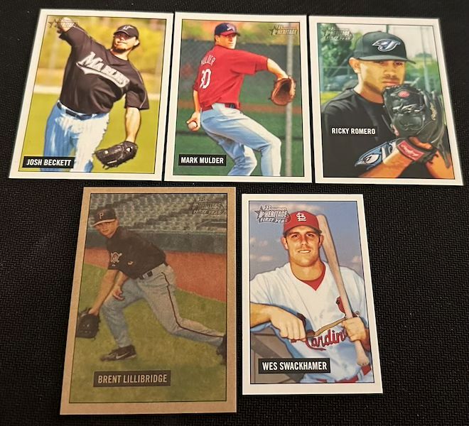Cheap Wax Wednesday Box Breaks: 2005 Bowman Heritage Baseball
