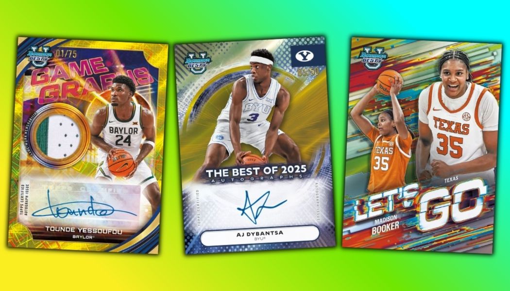 2025-26 Bowman Best University Basketball Checklist, Box Info