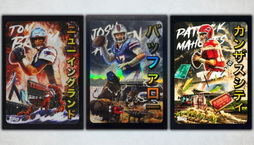 2025 Topps Chrome Football Kaiju Insert Guide and Image Gallery