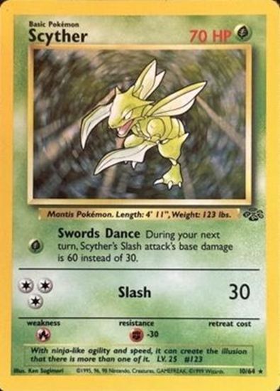 pokemon jungle 1st edition card list Pokemon Tauros 47/64 1st Edition Jungle PSA 9