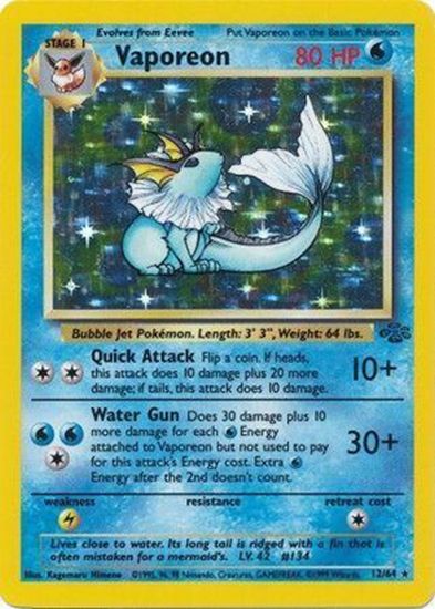 japanese pokemon cards pocket monsters Pokemon Pikachu #025 Japanese Pokemon Jungle Set 1997 Pocket Monsters
