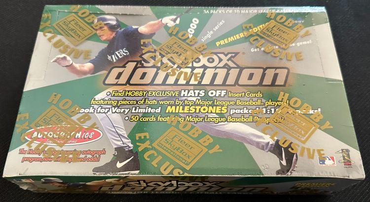 Cheap Wax Wednesday Box Breaks: 2000 SkyBox Dominion Baseball