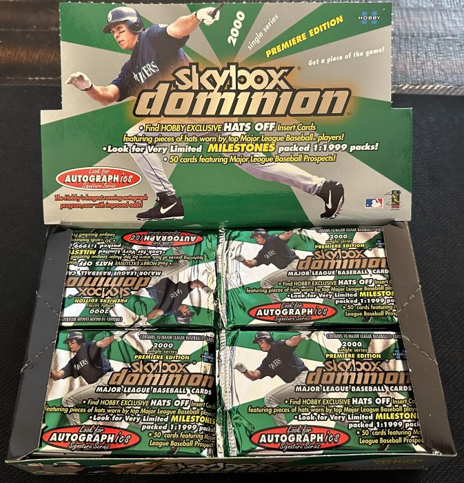 Cheap Wax Wednesday Box Breaks: 2000 SkyBox Dominion Baseball
