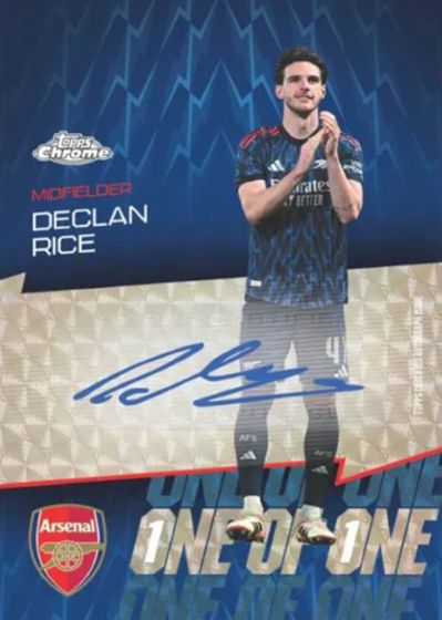 2025-26 Topps Chrome Arsenal Soccer gallery image
