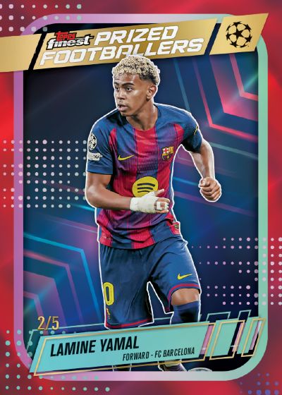 2025-26 Topps Finest UEFA Club Competitions Soccer gallery image