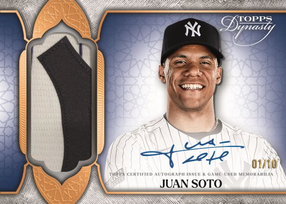 2025 Topps Dynasty Baseball Checklist Details, Box Info