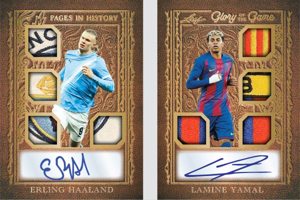2026 Leaf Glory of the Game Soccer gallery image