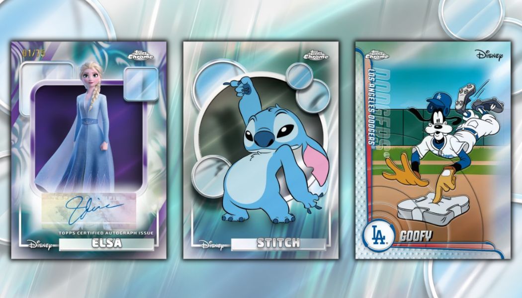 2026 Topps Chrome Disney Checklist Details, Box Info