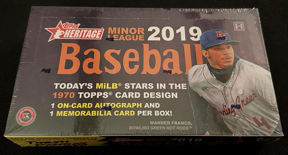 Cheap Wax Wednesday Box Breaks: 2019 Topps Heritage Minor League