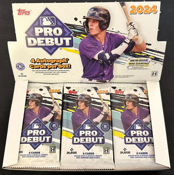 Cheap Wax Wednesday Box Breaks: 2024 Topps Pro Debut Minor League