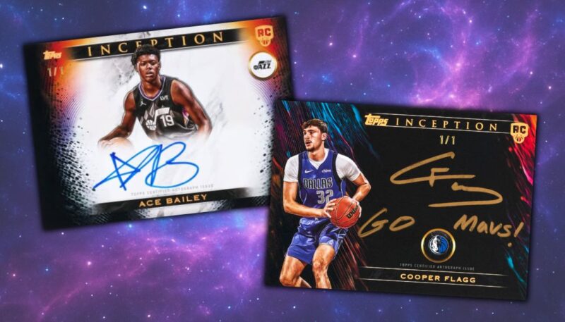 2024-25 Topps Inception Basketball Checklist, Autograph Details