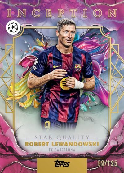 2025-26 Topps Inception UEFA Club Competitions Checklist Details