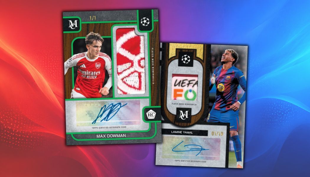 2025-26 Topps Museum Collection UEFA Soccer Checklist, Box Info