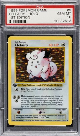holographic clefairy pokemon card Clefairy HOLO RARE 63/108 Pokemon XY Evolutions Anniversary Holographic  Foil LP