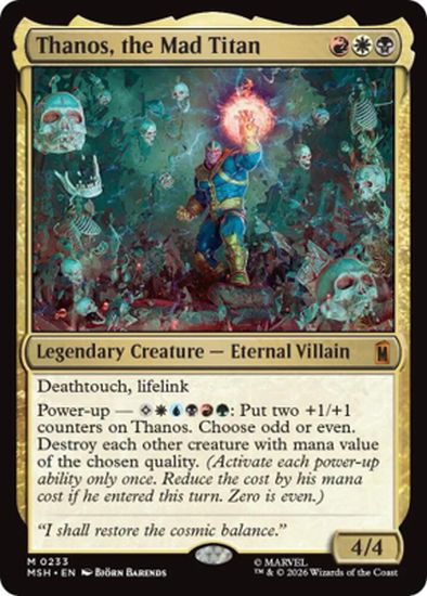 mtg marvel card list Magic: The Gathering | Super Heroes Scene Box - Villains Unleashed Magic: The Gathering Marvel Super
