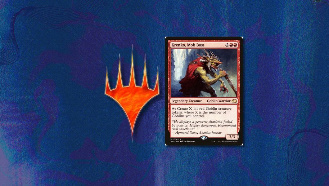 mtg krenko mob boss commander deck MTG Commander Goblin Deck EDH Deck Krenko, Mob Boss 100 Magic Cards Custom Deck Goblins Red