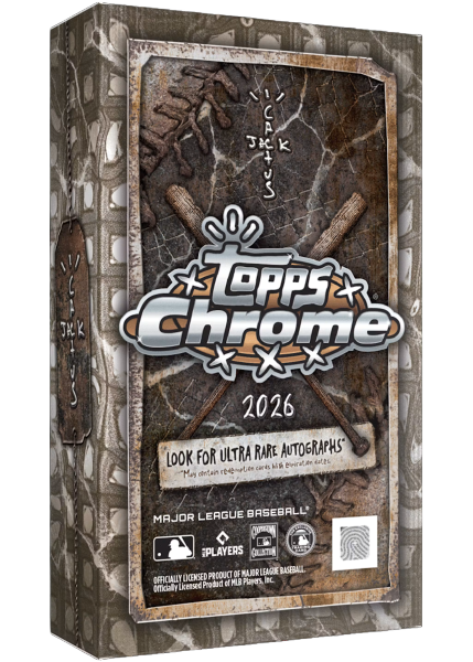 2026 Topps Chrome x Cactus Jack Baseball Checklist Details, Box Info
