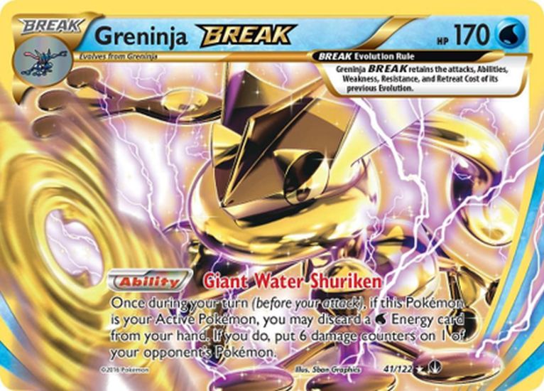 rare break cards Pokemon - Zoroark-Break (92/162) - XY Breakthrough - Collectible Card Game - Exclusive promo Crobat BREAK Pokemon single card rarity:rare-break PkmnCards
