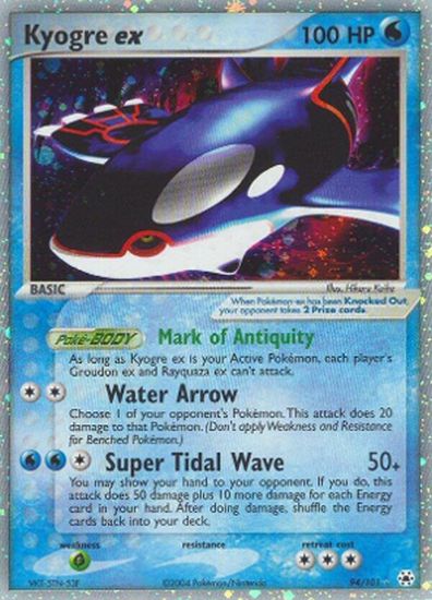 rare kyogre card Primal EX (shiny) - Ancient Origins - 96/98 / Ultra - Perfect Gift for Poke Fans - NOT Real Just for Show - Proxy NOT Replica The item available is listed in the Title Kyogre Card Prices & Value