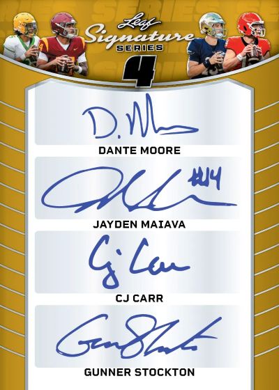 2026 Leaf Metal Signature Series Multi-Sport Checklist, Box Info