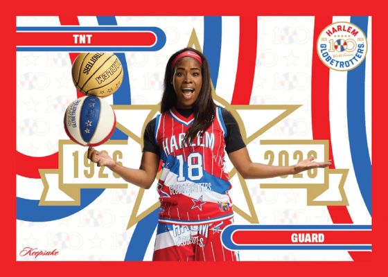 2026 Harlem Globetrotters 100th Anniversary Keepsake Edition