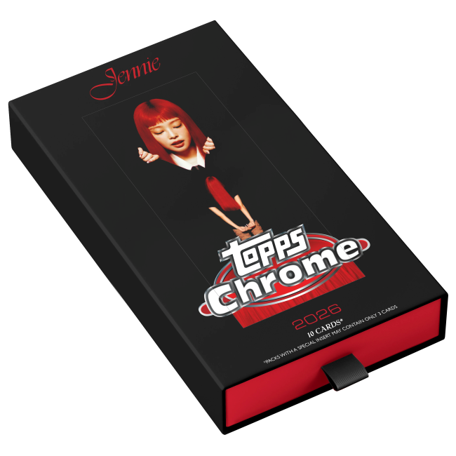winter collection ジェニ トレカ 2026 Topps Chrome x Jennie Checklist, Box Info, Release Date