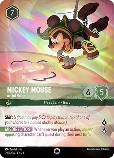 Top 3 Most Valuable Mickey Mouse Lorcana Chase Cards